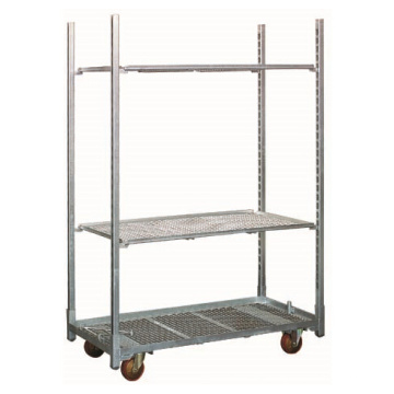 Greenhouse Warehouse Flower Cart/ Greenhouse Trolley/ Nursery Rack